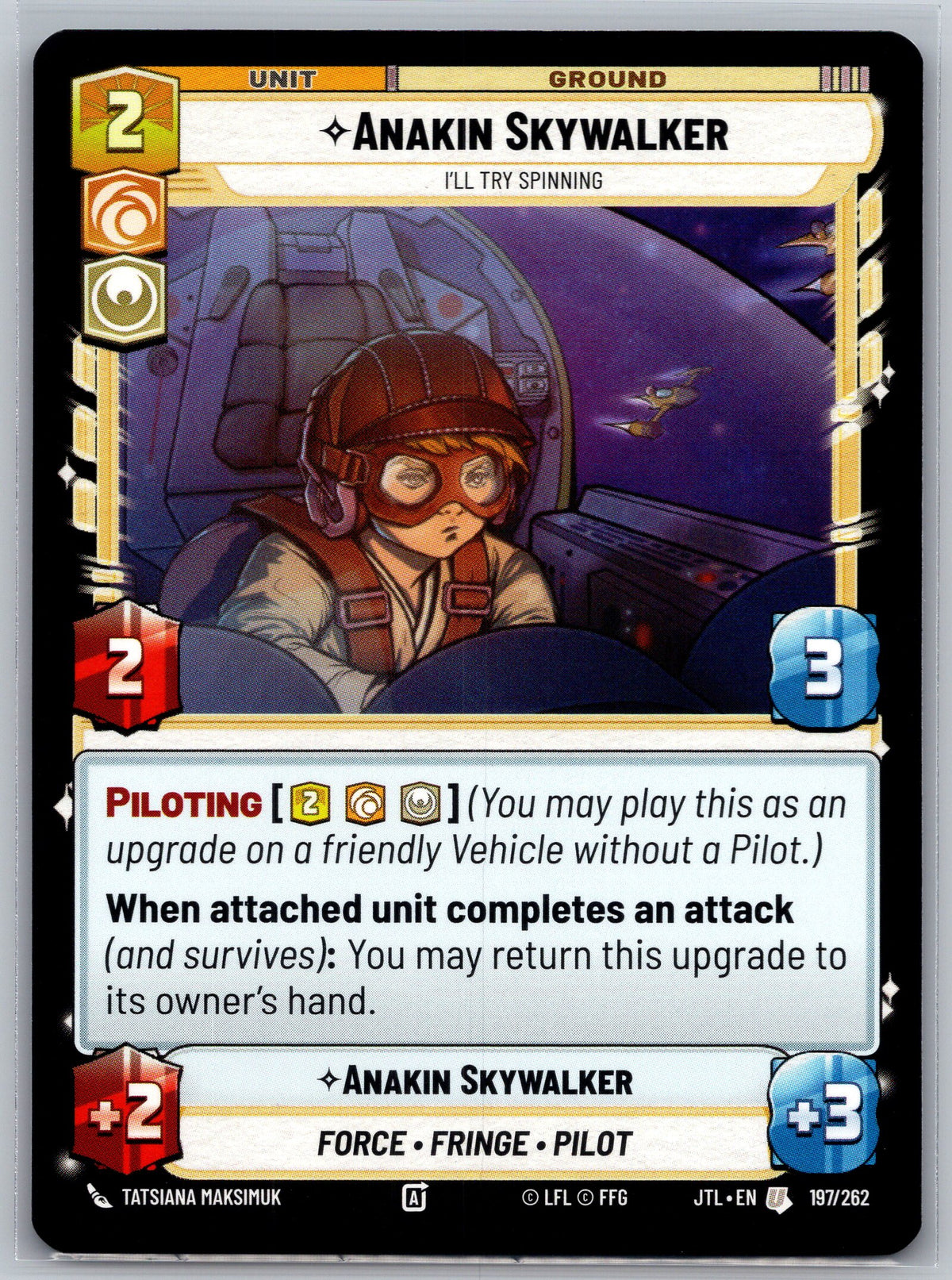Anakin Skywalker - I'll Try Spinning