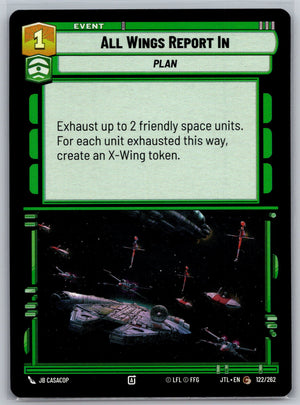 All Wings Report In 122/262 [Jump to Lightspeed]