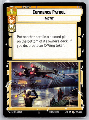 Commence Patrol 205/262 [Jump to Lightspeed]