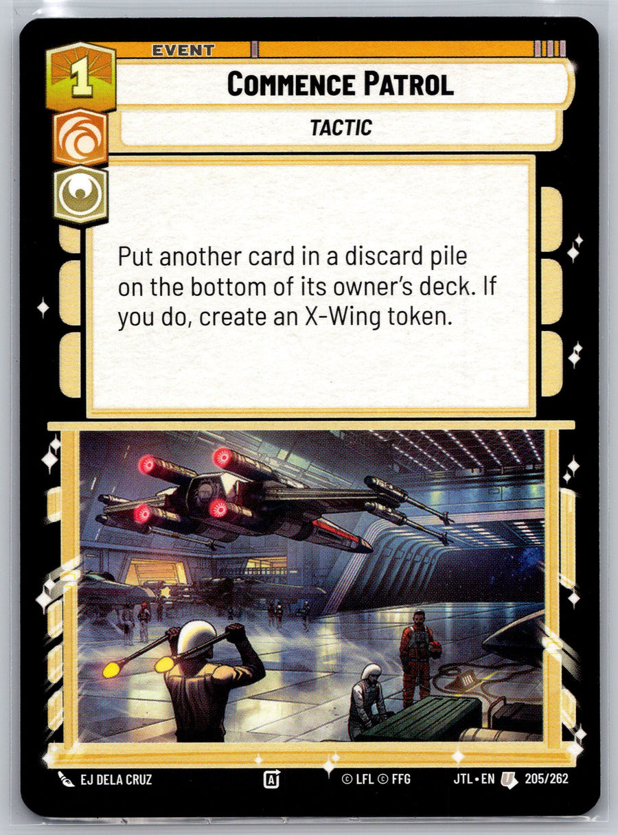 Commence Patrol