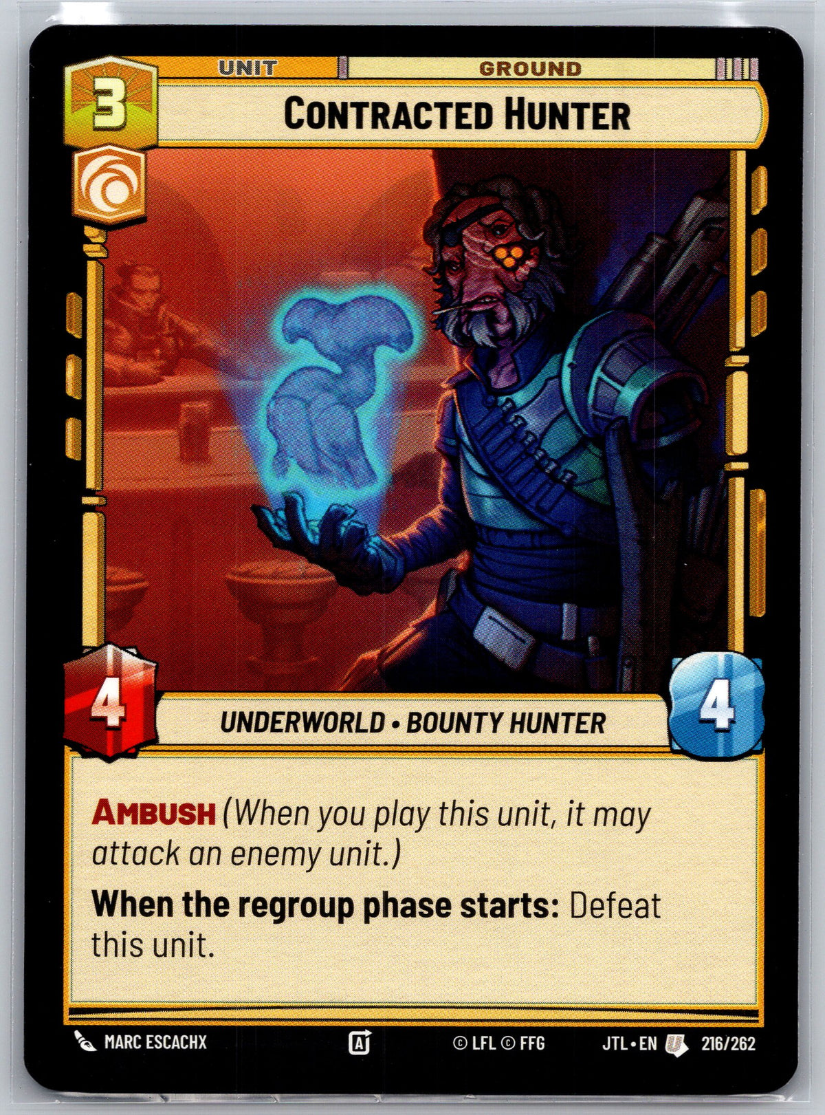 Contracted Hunter