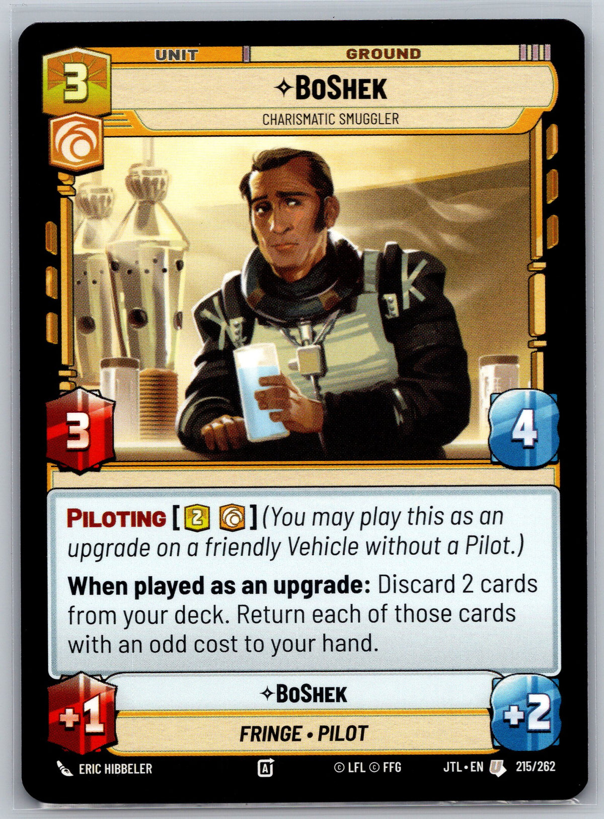 BoShek - Charismatic Smuggler