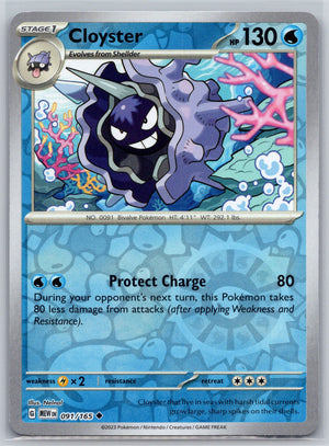 Cloyster 091/165 [SV: Scarlet & Violet 151]