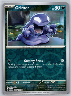 Grimer 088/165 [SV: Scarlet & Violet 151]