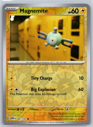 Magnemite 081/165 [SV: Scarlet & Violet 151]