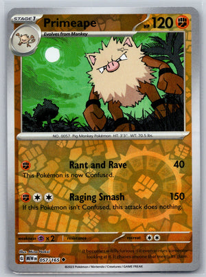Primeape 057/165 [SV: Scarlet & Violet 151]