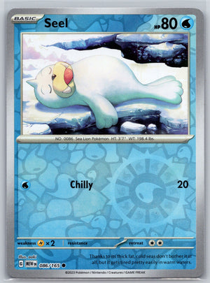 Seel 086/165 [SV: Scarlet & Violet 151]