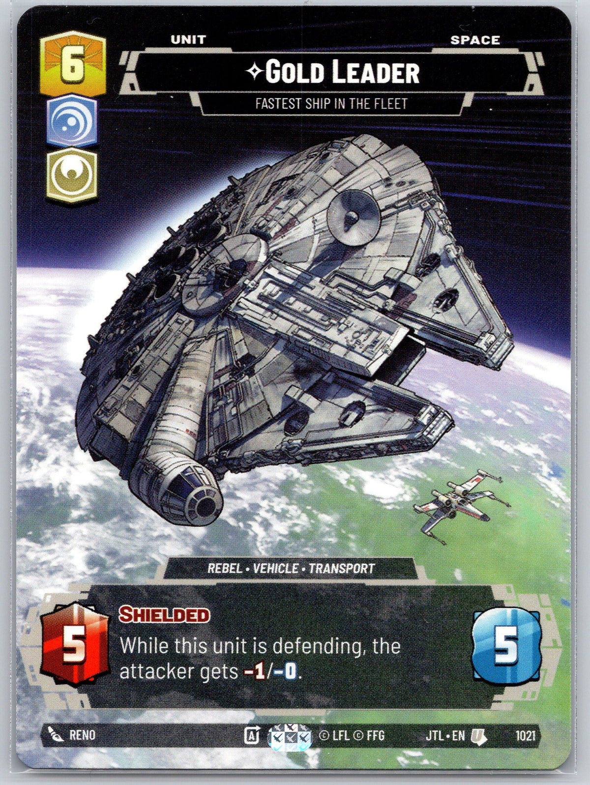 Gold Leader - Fastest Ship in the Fleet (Prestige)