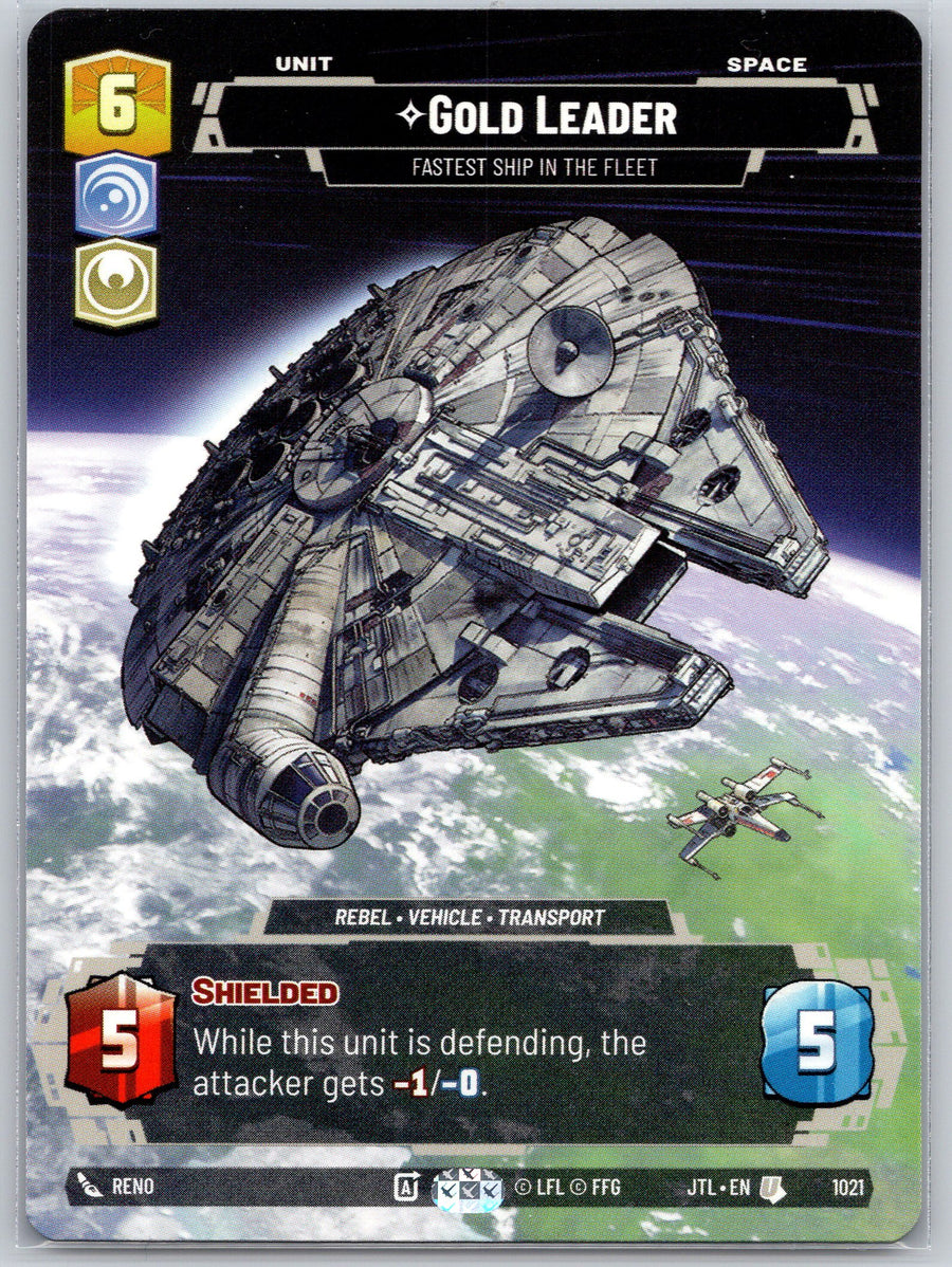 Gold Leader - Fastest Ship in the Fleet (Prestige)