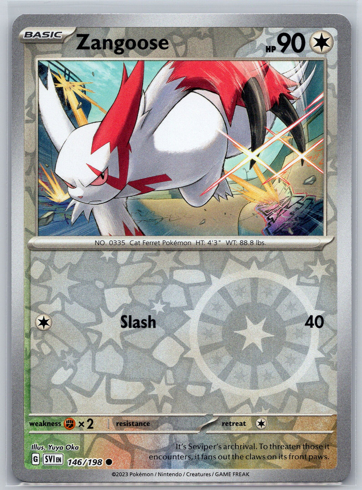 Zangoose - 146/198