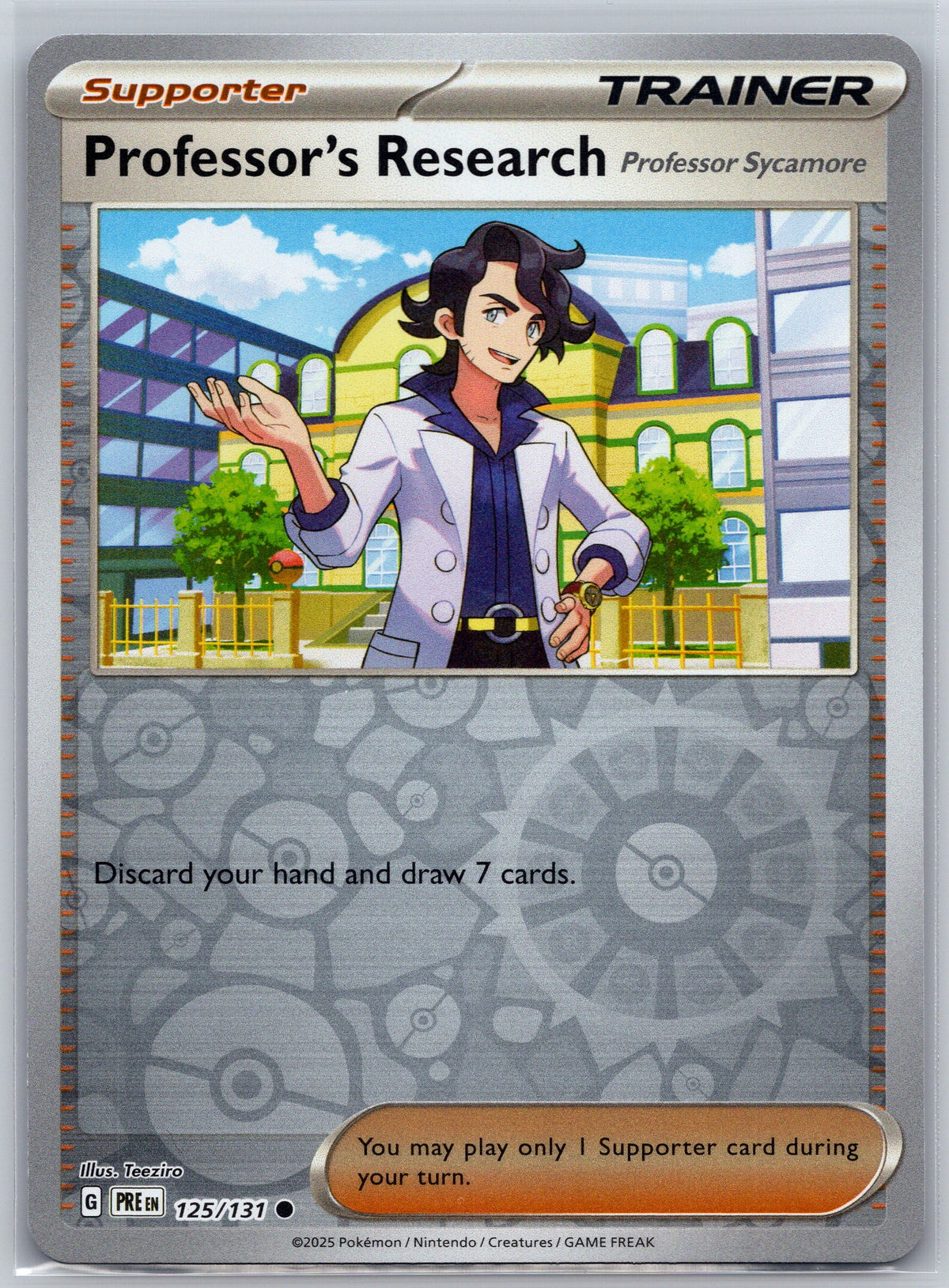 Professor's Research [Professor Sycamore]