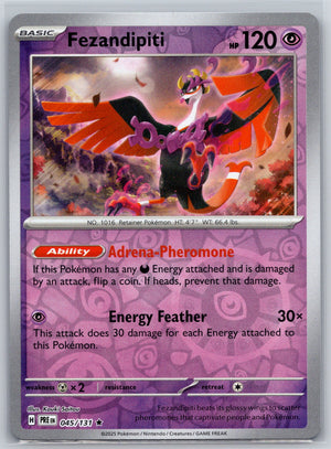 Fezandipiti 045/131 [SV: Prismatic Evolutions]