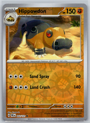 Hippowdon 053/131 [SV: Prismatic Evolutions]