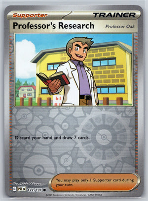 Professor's Research [Professor Oak] 122/131 [SV: Prismatic Evolutions]