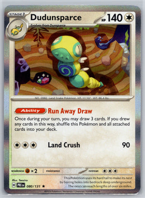 Dudunsparce 080/131 [SV: Prismatic Evolutions]