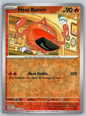 Heat Rotom 013/091 [SV: Paldean Fates]