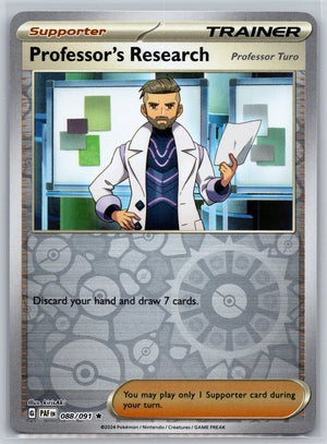 Professor's Research [Professor Turo] - 088/091 [SV: Paldean Fates]