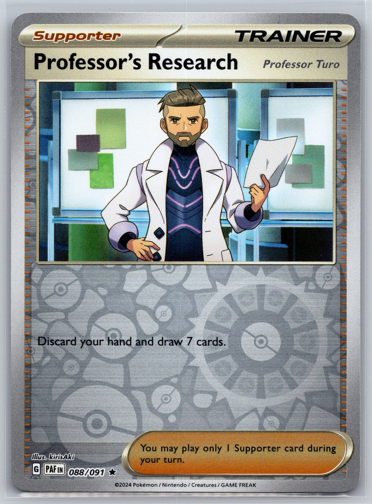Professor's Research [Professor Turo] - 088/091