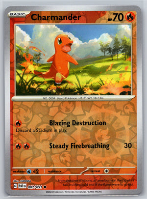 Charmander - 007/091 [SV: Paldean Fates]
