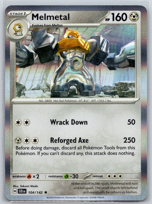 Melmetal 104/142 [SV07: Stellar Crown]