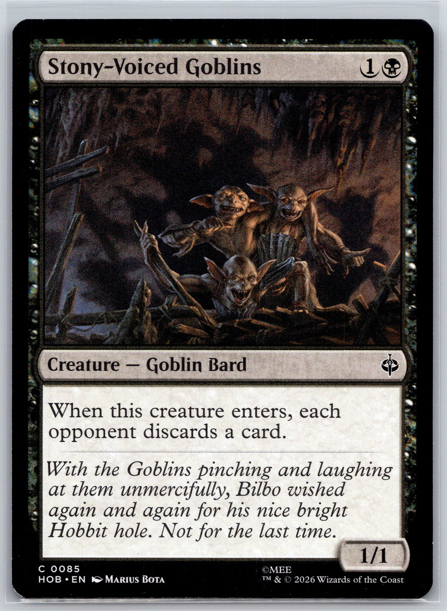 Stony-Voiced Goblins
