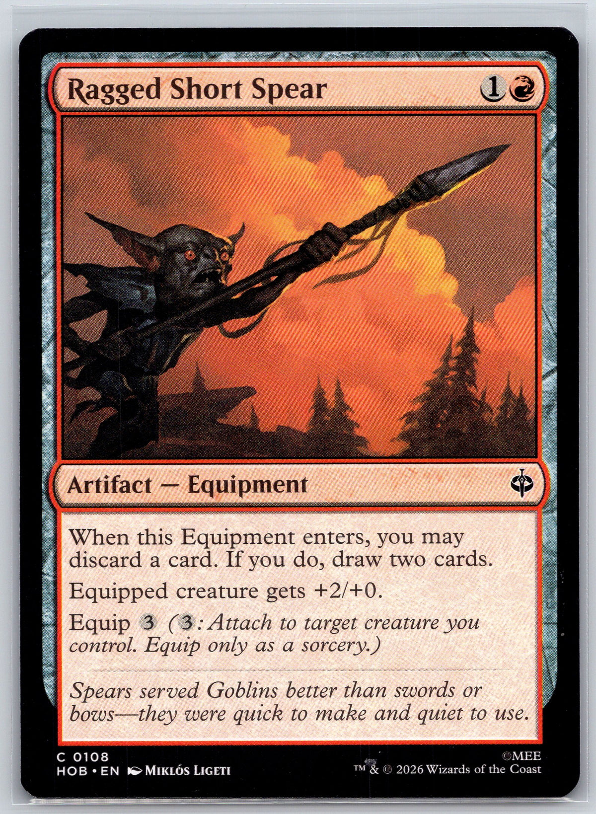 Ragged Short Spear