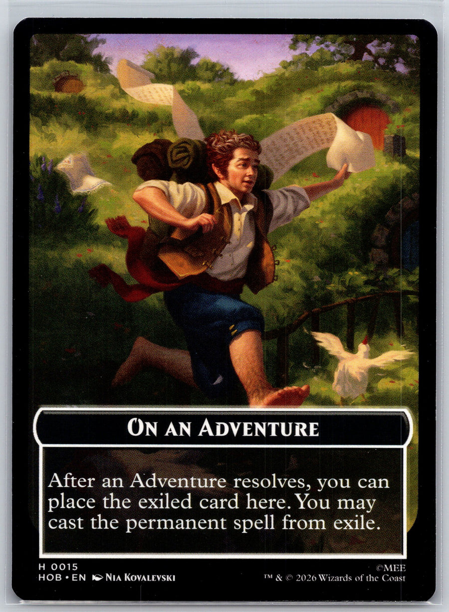 Human Soldier // On An Adventure Double-Sided Token