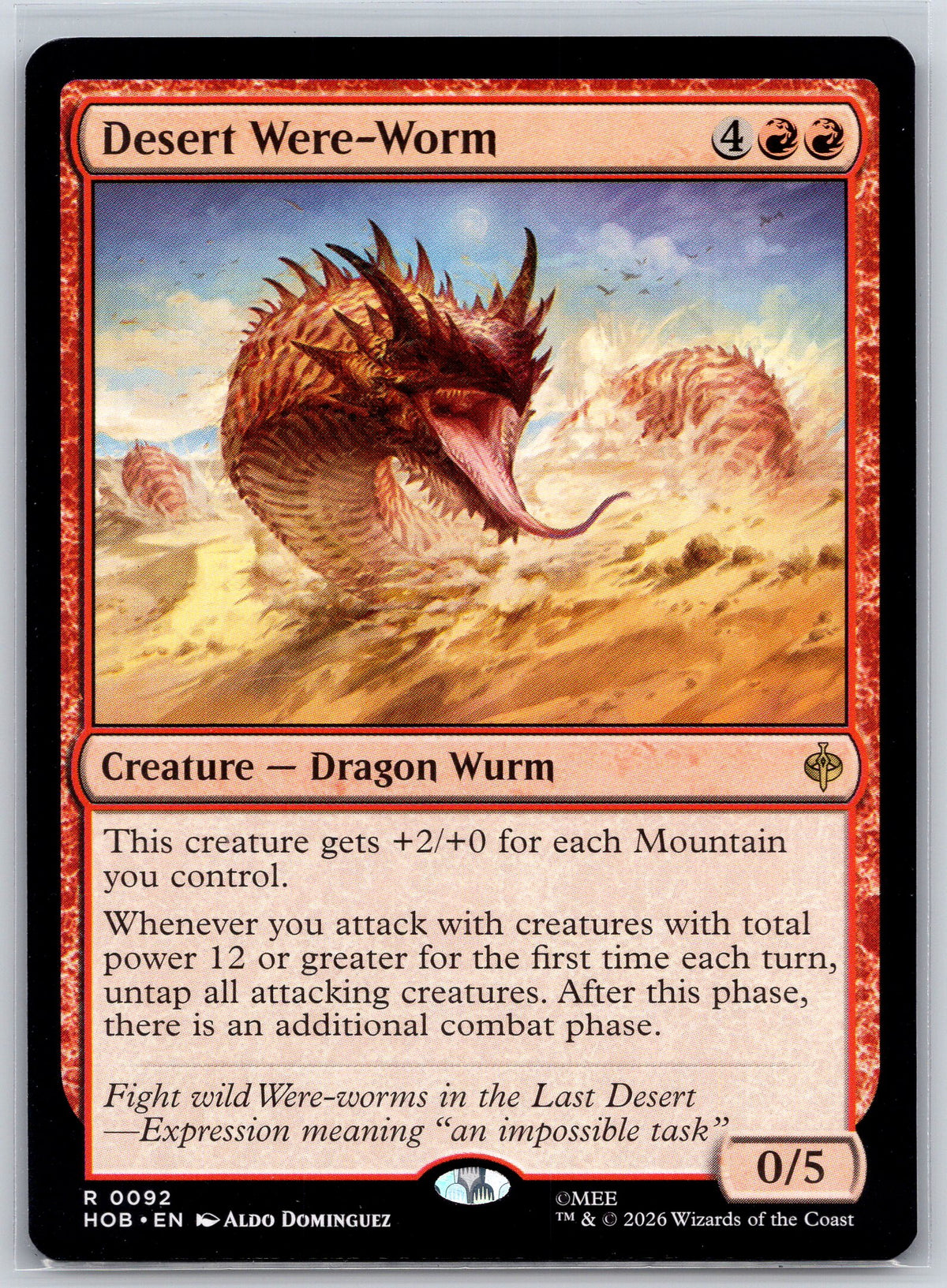 Desert Were-Worm