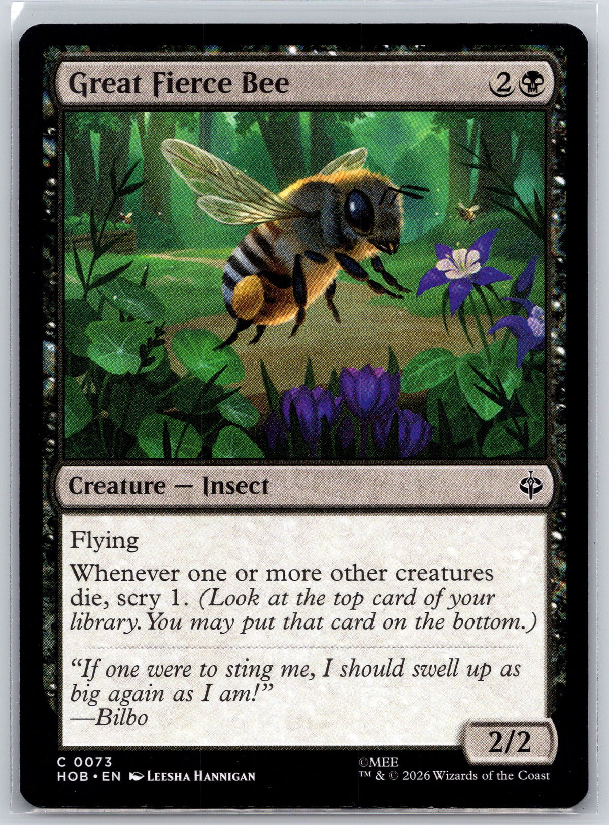 Great Fierce Bee