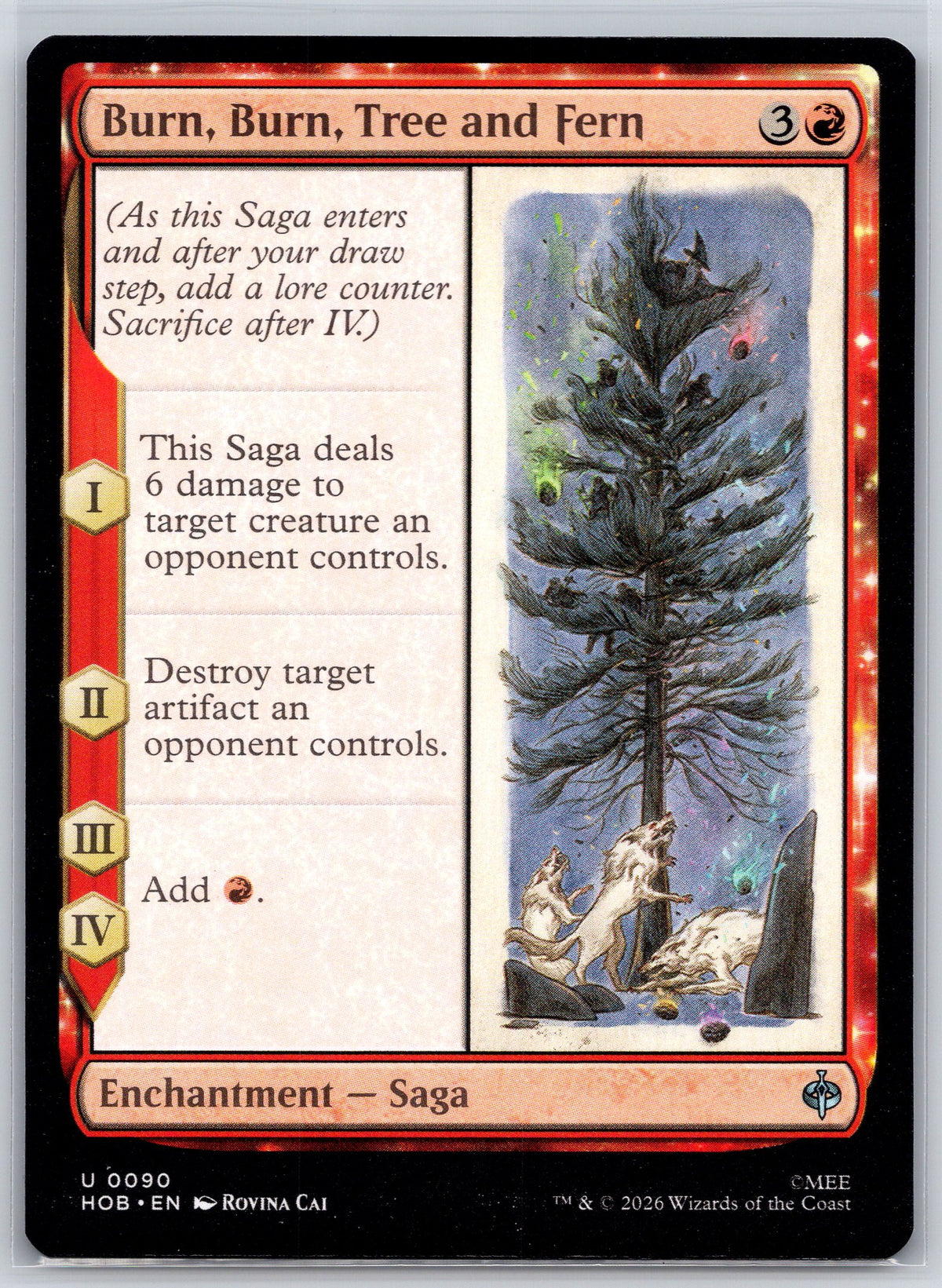 Burn, Burn, Tree and Fern