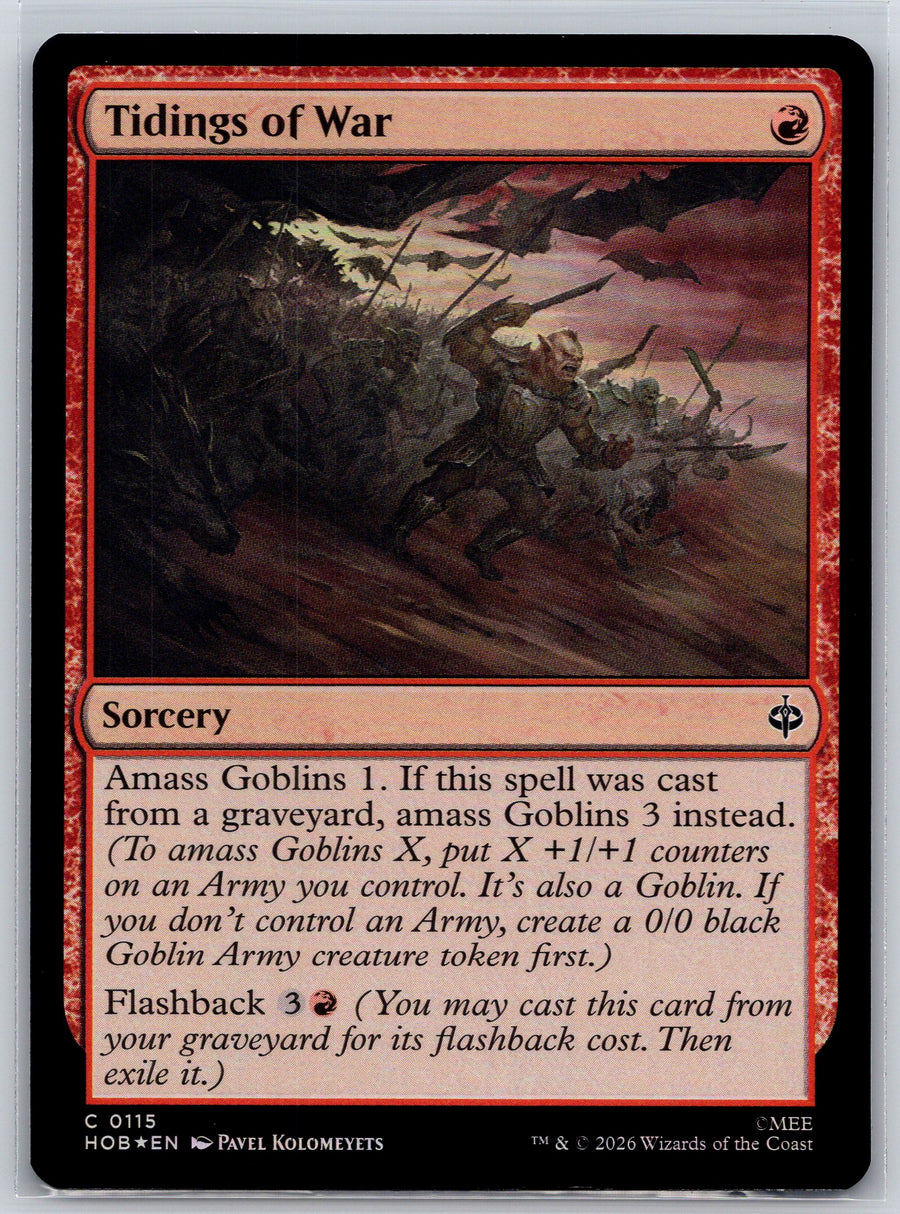 Tidings of War