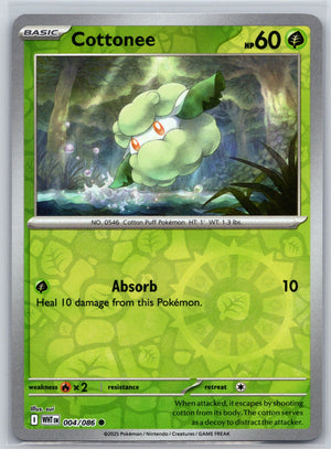 Cottonee 004/086 [SV: White Flare]
