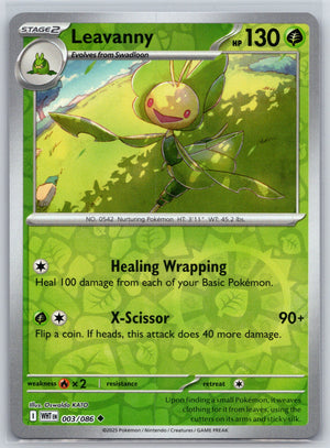 Leavanny 003/086 [SV: White Flare]