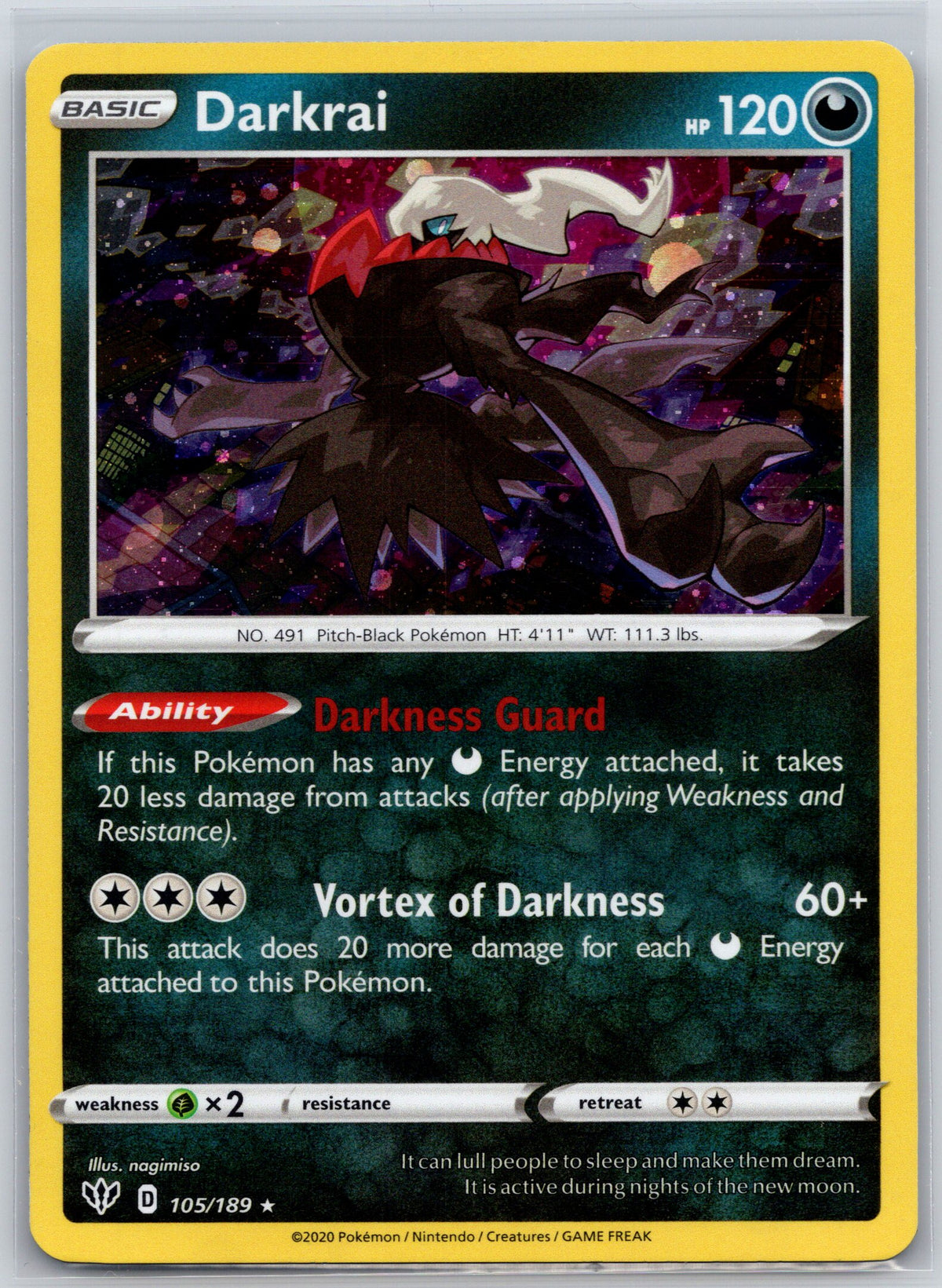 Darkrai - 105/189 (Cosmos Holo)