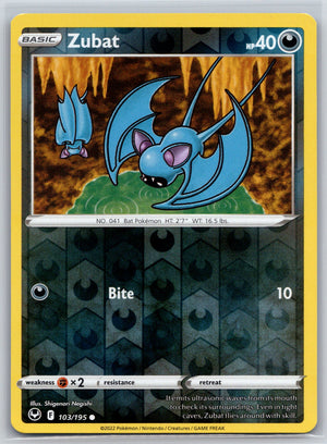 Zubat 103/195 [SWSH12: Silver Tempest]
