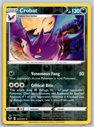 Crobat 105/195 [SWSH12: Silver Tempest]