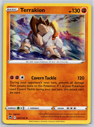 Terrakion 097/195 [SWSH12: Silver Tempest]
