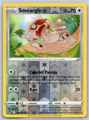 Smeargle 137/195 [SWSH12: Silver Tempest]