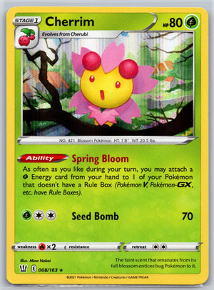 Cherrim 008/163 [SWSH05: Battle Styles]