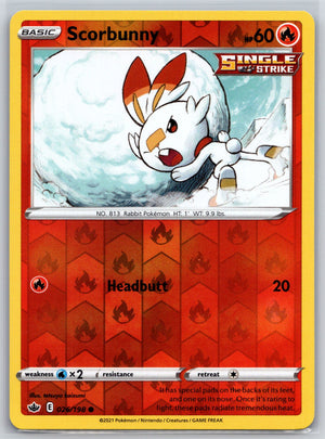 Scorbunny 026/198 [SWSH06: Chilling Reign]
