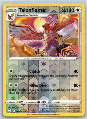 Talonflame 140/203 [SWSH07: Evolving Skies]
