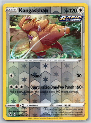 Kangaskhan 204/264 [SWSH08: Fusion Strike]