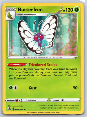 Butterfree 003/264 [SWSH08: Fusion Strike]