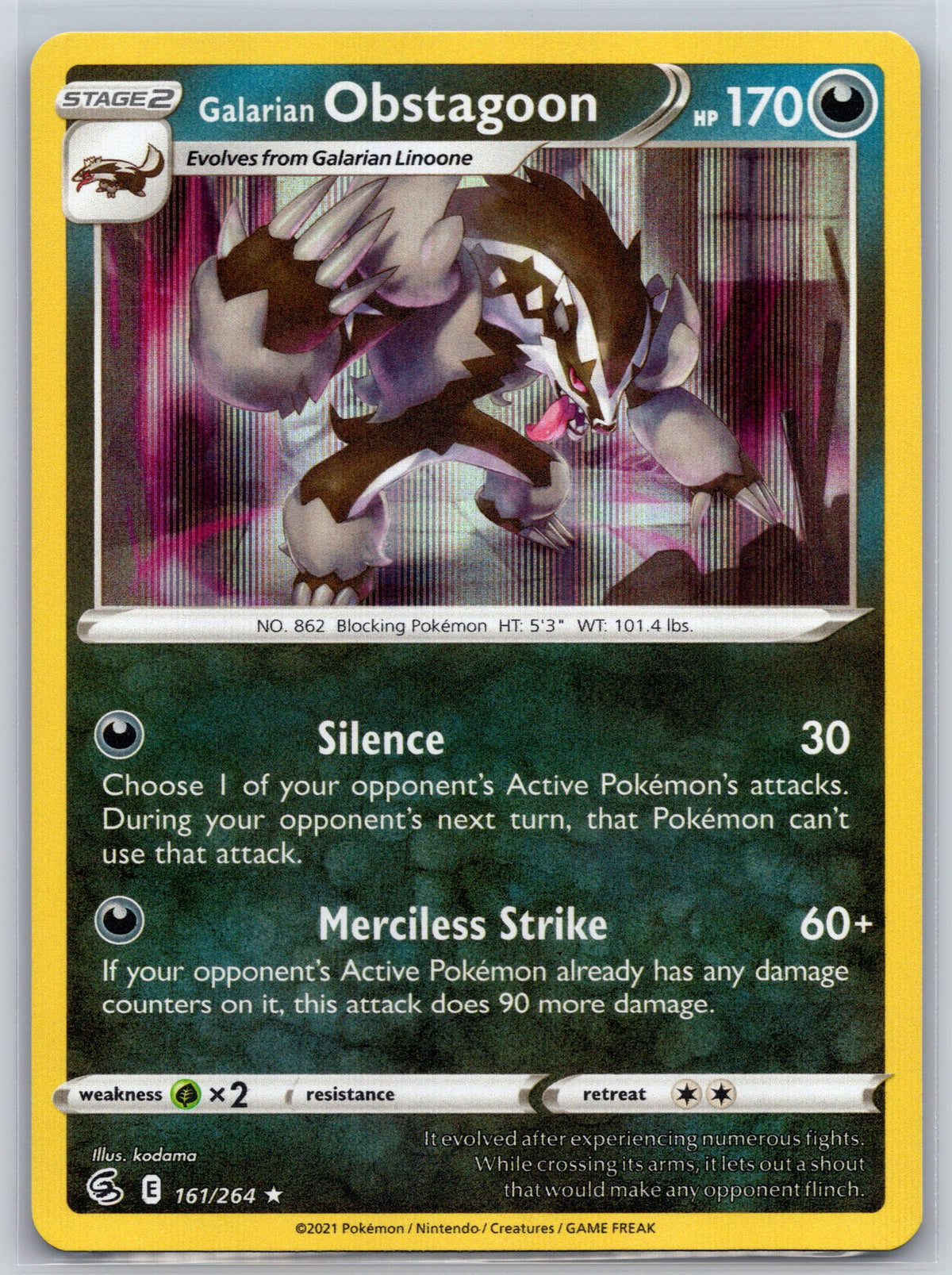 Galarian Obstagoon