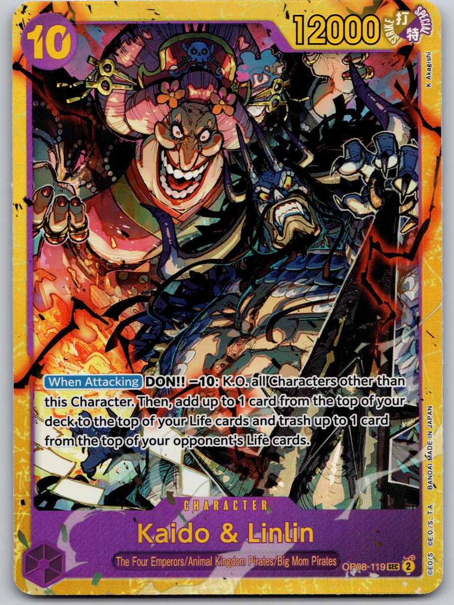 Kaido & Linlin | Near Mint / English / Foil