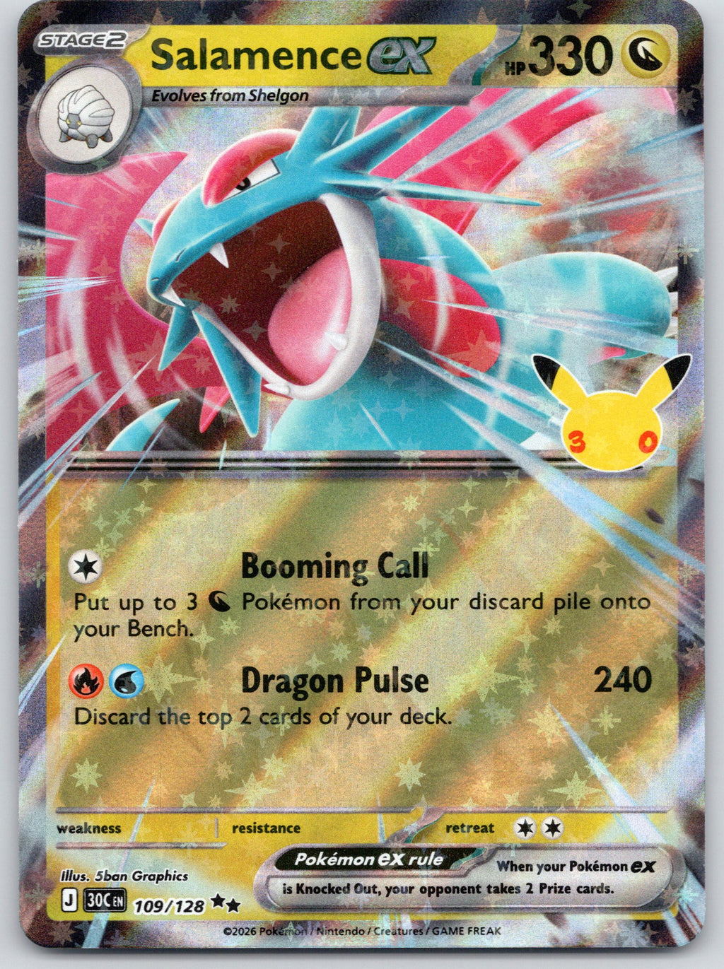 Salamence ex - 109/128