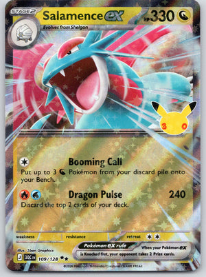Salamence ex - 109/128 [ME: 30th Celebration]