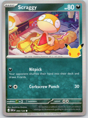 Scraggy - 094/128 [ME: 30th Celebration]