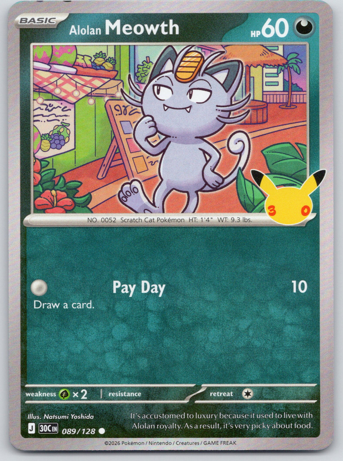 Alolan Meowth - 089/128
