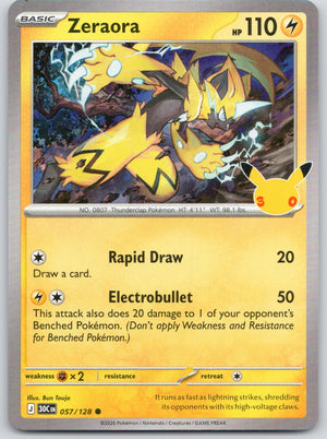 Zeraora 52/181 [ME: 30th Celebration]